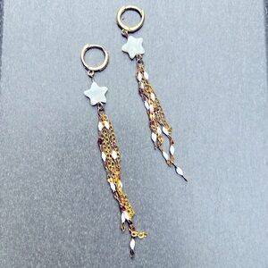 Stars meteors earring